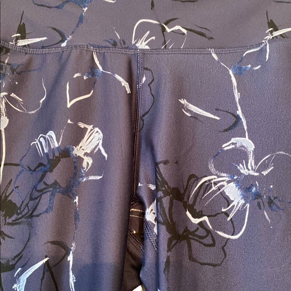 Fabletics High Waisted Purple Designed Leggings - image 6